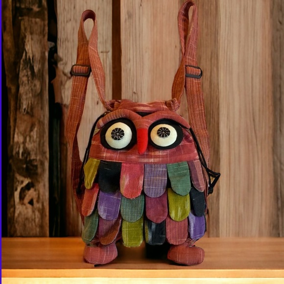 Vintage Owl Crossbody Bag Excellent Condition - Picture 2 of 12